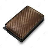 Slim RFID PU Leather Wallet – Trifold Business Card Holder for Men & Women