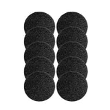 10-Pack Replacement Coarse Heads for Electric Foot Grinders – Heavy Duty Callus Removers