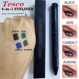 4-in-1 Multifunctional Makeup Pen - Eyebrow, Eyeliner, Lip & Face Cosmetic Brush
