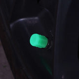 Glow-in-the-Dark Tire Valve Caps – Fluorescent Caps for Cars, Motorcycles & Bicycles