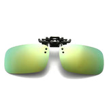 4-Color Polarized Clip-On Sunglasses – Flip-Up UV380 Lenses for Driving & Fishing