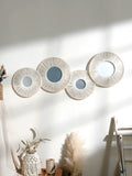 Boho Round Wall Mirror with Hanging Rope – Stylish Home Décor