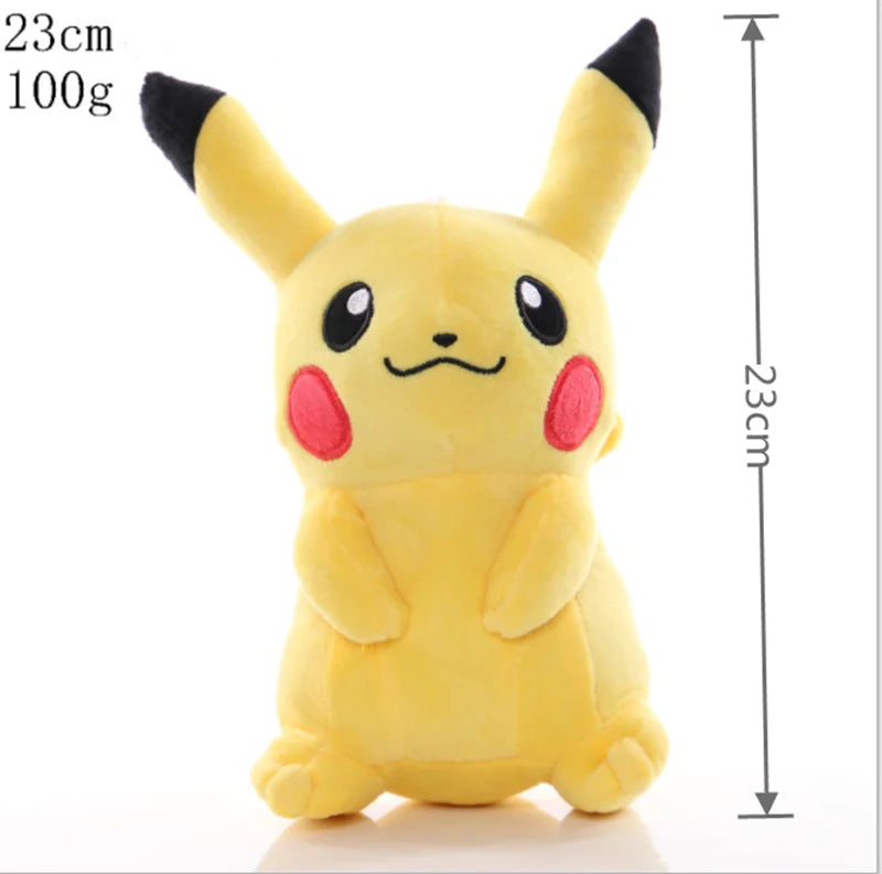 Official Pokemon Plush Set – Pikachu, Charmander & Squirtle Stuffed Toys for Kids