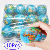 Juguete de descompresión con forma de globo de espuma de poliuretano: pelota antiestrés para niños y adultos 