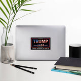 Donald Trump Sticker Pack - 10-Piece Patriotic Decals for Cars, Laptops & More