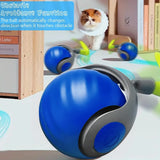 Automatic Moving Ball Cat Toy – Interactive Smart Toy with Adjustable Speeds & Replaceable Tails