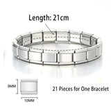 Classic Stainless Steel Link Chain Bracelet for Men & Women