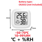 Mini Digital Indoor Thermometer Hygrometer – Accurate Temperature & Humidity Monitor with Air Comfort Indicator