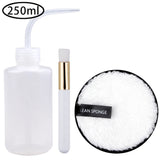 Kit completo de limpieza de pestañas y maquillaje: suave y eficaz para uso diario