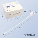 Mini UV LED Nail Lamp – Portable Gel Nail Dryer for Fast Curing at Home or Salon