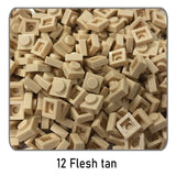 Mini 1x1 Self-Locking Building Bricks – Compatible with Major Brands