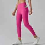 Seamless High-Waist Booty-Lifting Leggings for Women – Stretchy Nylon Tummy Control Pants
