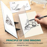 Portable Optical Tracing Board - Clear Drawing Projector for Kids & Artists