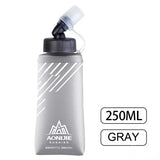 Botella de agua plegable Soft Flask de 250 ml/500 ml, paquete de hidratación sin BPA para correr, hacer senderismo y andar en bicicleta