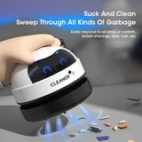 Mini USB Desk Vacuum Cleaner – Cute Robot Design for Home & Office Cleaning