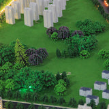 Miniature Green Model Trees – Realistic Landscape Decor for Model Building & Dioramas