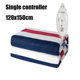 Electric Heated Blanket with Smart Temperature Control – Soft Plush Winter Warming Mat for Bed & Sofa