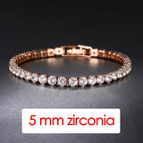 Pulsera con dijes geométricos para hombre con circonitas cúbicas: diseño elegante de hip hop y rock