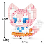 Disney Stitch & Mickey Mouse Micro Building Blocks – Creative Kids Toy Gift