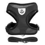 Adjustable Reflective Cat Harness with Leash – Soft, Safe & Comfortable Pet Walking Set