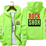 RockShox MTB Windbreaker Jacket – Waterproof Cycling Hoodie for Men & Women