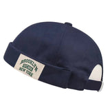 Unisex Melon Skin Cap – Vintage Hip Hop Style Beanie Hat for Street Fashion