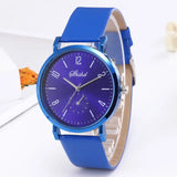 Men’s Luxury Quartz Watch – Waterproof, Glow-in-the-Dark, Stainless Steel & Leather Strap