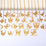 Elegant 18K Gold Butterfly Pendant Necklace – Trendy & Stylish Jewelry for Women