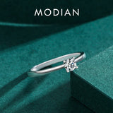 Sterling Silver Hearts Clear CZ Simulated Diamond Wedding Band Ring for Women – Classic Engagement Jewelry
