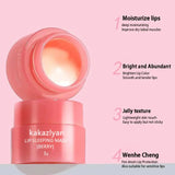 Fruit-Infused Jelly Lip Balm - Moisturizing Lip Treatment with Vitamin C (3g)