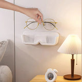Vitrina para gafas de pared: caja para guardar gafas de sol con diseño perforado para organizar el hogar