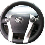 Funda para volante de coche personalizada para Toyota Prius 2009-2017: protección antideslizante que absorbe el sudor