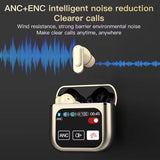 Auriculares inalámbricos SE60 con Bluetooth 5,4 y pantalla LED, auriculares deportivos para juegos, sonido HIFI, auriculares de baja latencia