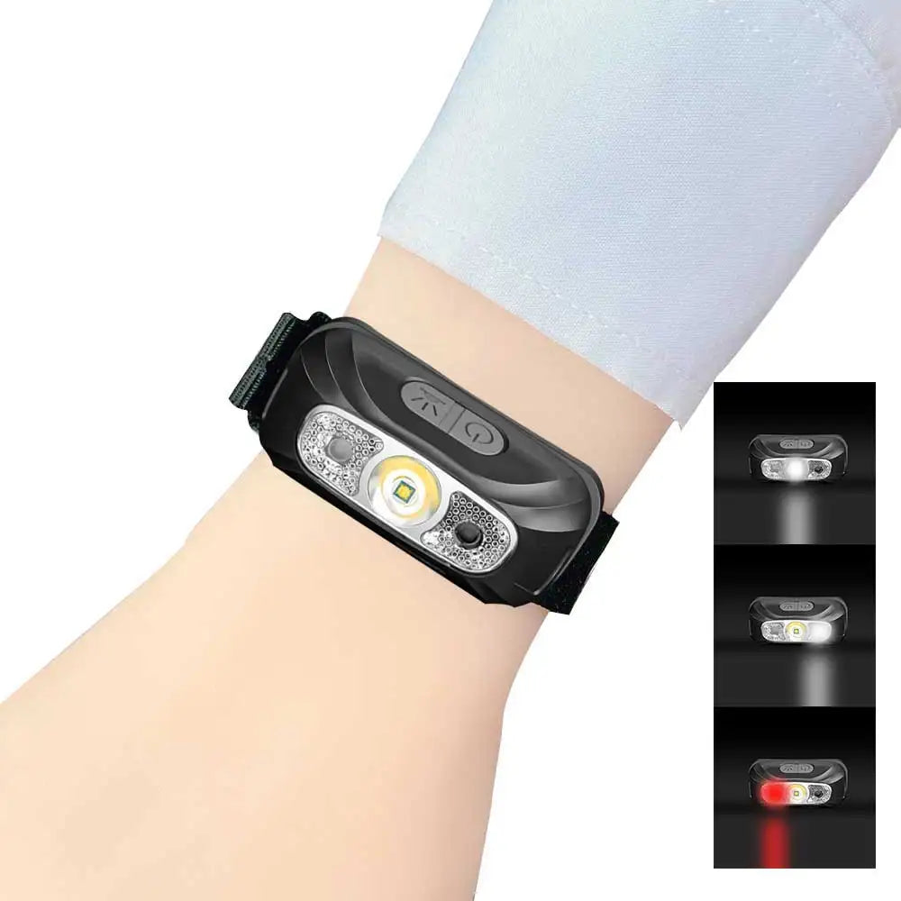 Portable LED Wrist Light for Night Running and Outdoor Adventures