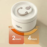 Stackable Insulated Stainless Steel Lunch Box Set with Thermal Bag for Adults & Kids