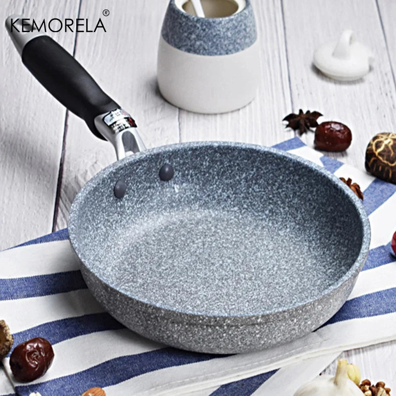 Sartén de piedra antiadherente: sartén duradera para cocinas de inducción y de gas