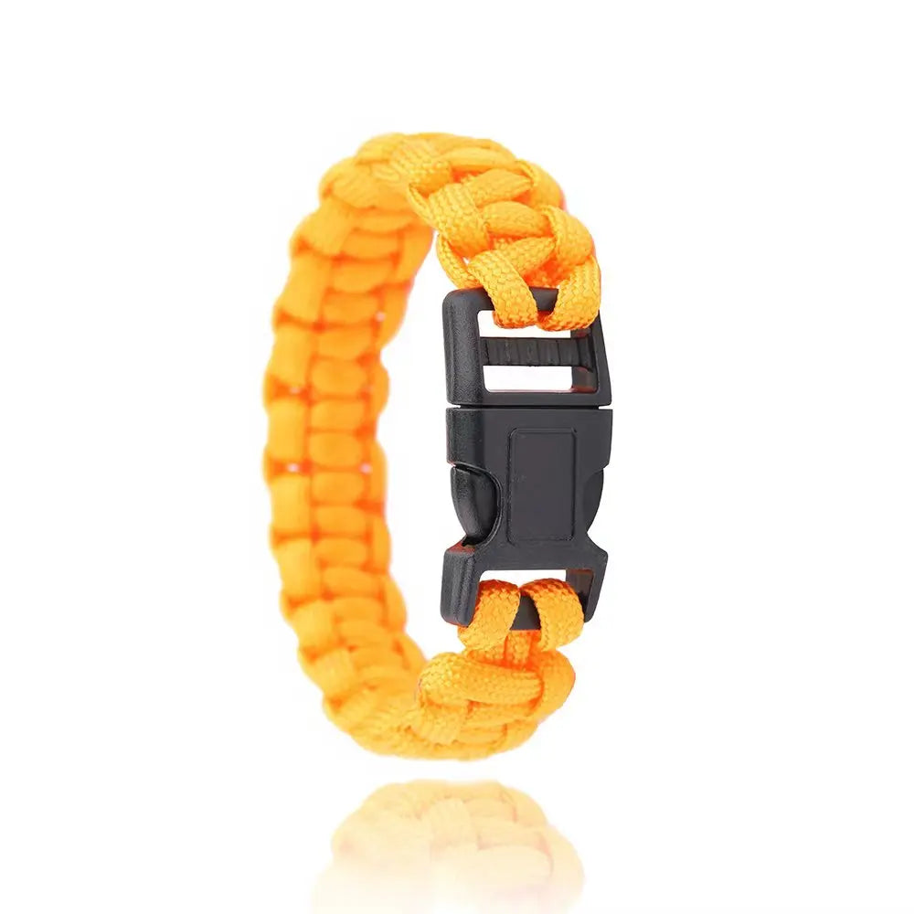 Tactical Paracord Survival Bracelet – 7-Strand 4mm Emergency Rope for Outdoor Adventures