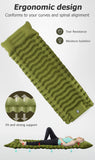 Waterproof Inflatable Camping Mattress with Built-In Pump and Pillow