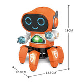 LED Dancing Octopus Robot Toy – Musical, Interactive, and Light-Up Kids’ Gift