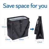 Papelera portátil plegable para coche: papelera colgante impermeable