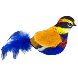 Interactive Feather Bird Cat Toy with Realistic Sounds