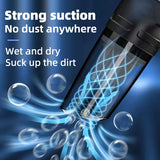 Powerful Cordless Car Vacuum Cleaner - Handheld & Rechargeable for Home & Auto
