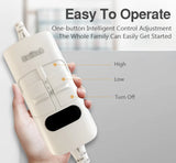 Electric Under Blanket with Thermostat – Dual & Single Control Heating Pad for Bed Warmth
