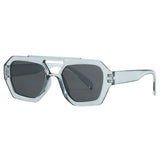 Irregular Square Sunglasses – Trendy Retro Fashion Shades for Women