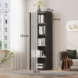 Dustproof Wardrobe & Bookshelf – High-Capacity Open Storage Cabinet for Bedroom