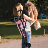 Lightweight Folding Pet Stroller – Travel in Comfort & Style