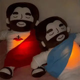 Jesus Plush Toy with Soothing Music & Breathing - Sleep Companion for Kids