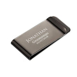 Custom Engraved Stainless Steel Money Clip – Slim & Stylish Cash and Card Holder