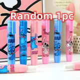 Disney Stitch Wooden HB Pencils – 12pc Colorful Anime Stationery Set for Kids & School Gifts