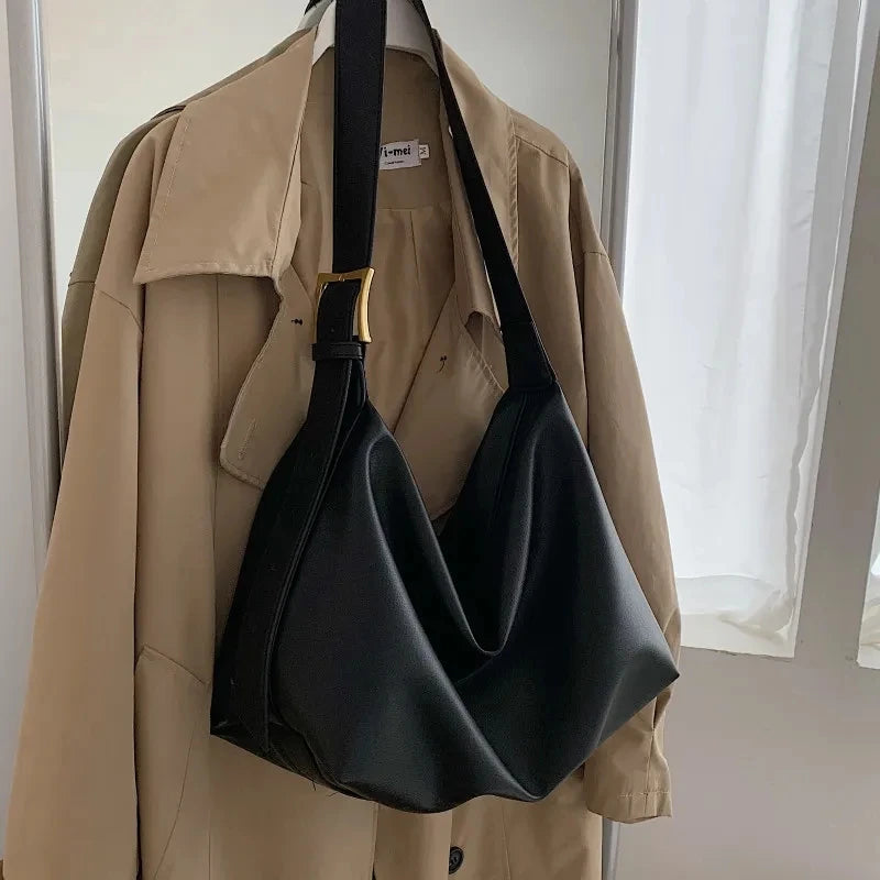 Trendy Vintage PU Pillow Shoulder Bag – Versatile, Stylish, and Practical